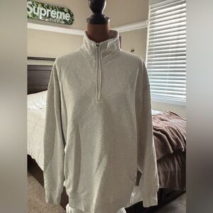 Athleta women’s 3/4 zip sweatshirt